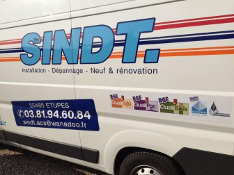 Sindt, Professionnel de la salle de bain dans le Doubs